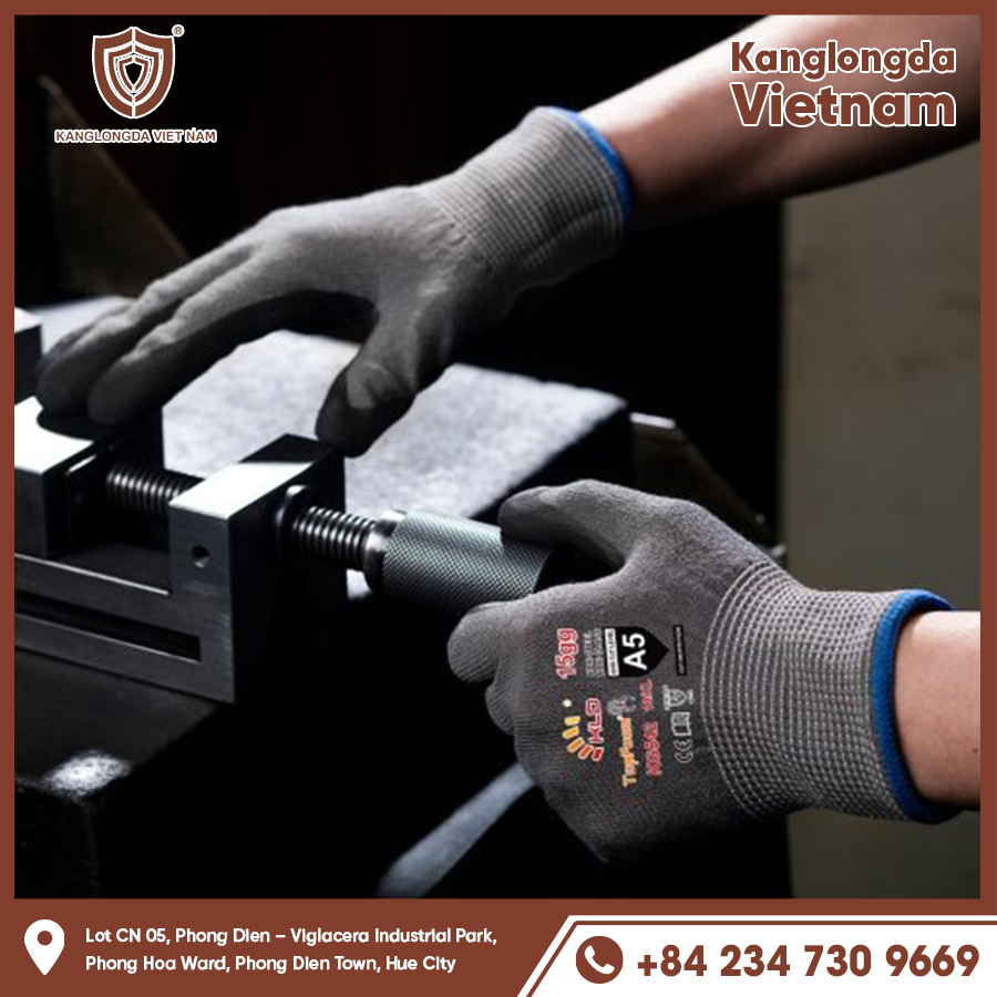 HPPE fiber gloves, cut resistant, vibration reduction, keep hands safe