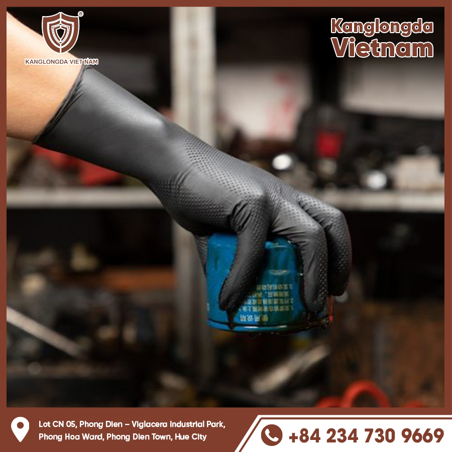 Nitrile coated gloves are oil resistant, increase grip, no fear of slipping. Nitrile coated gloves are oil resistant, increase grip, no fear of slipping.