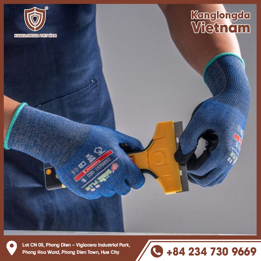 Grout scraper gloves, durable fiber material, increased grip, hand protection Grout scraper gloves, durable fiber material, increased grip, hand protection