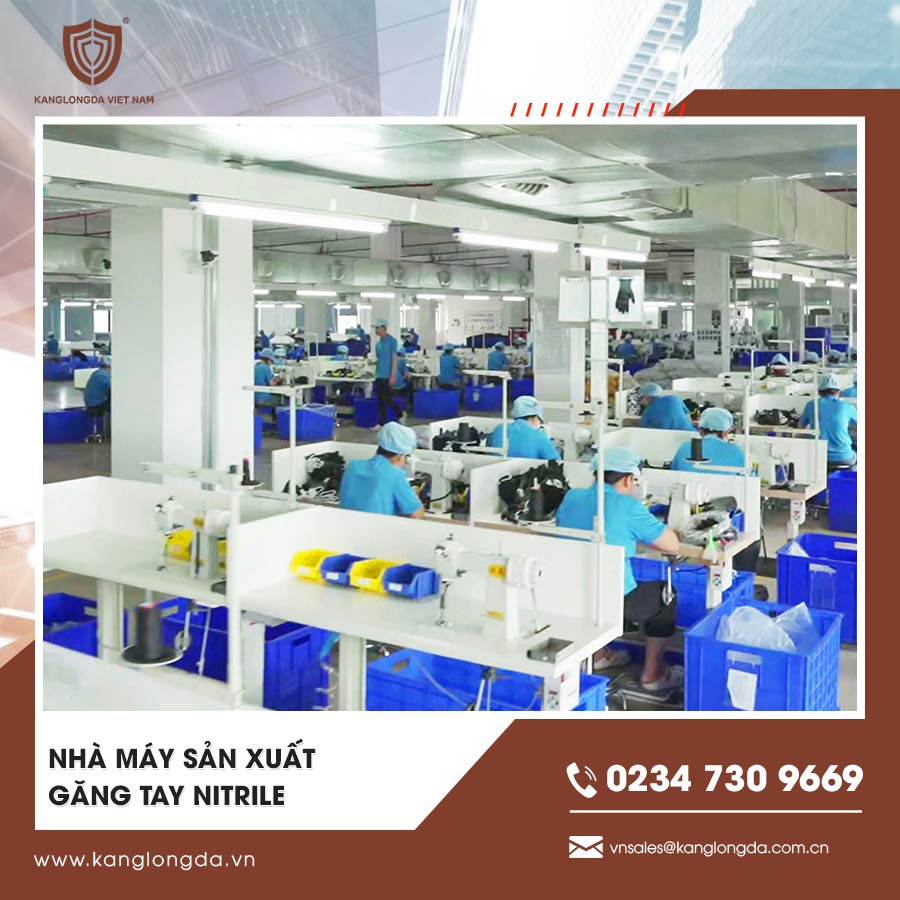 Nhà máy sản xuất găng tay Nitrile