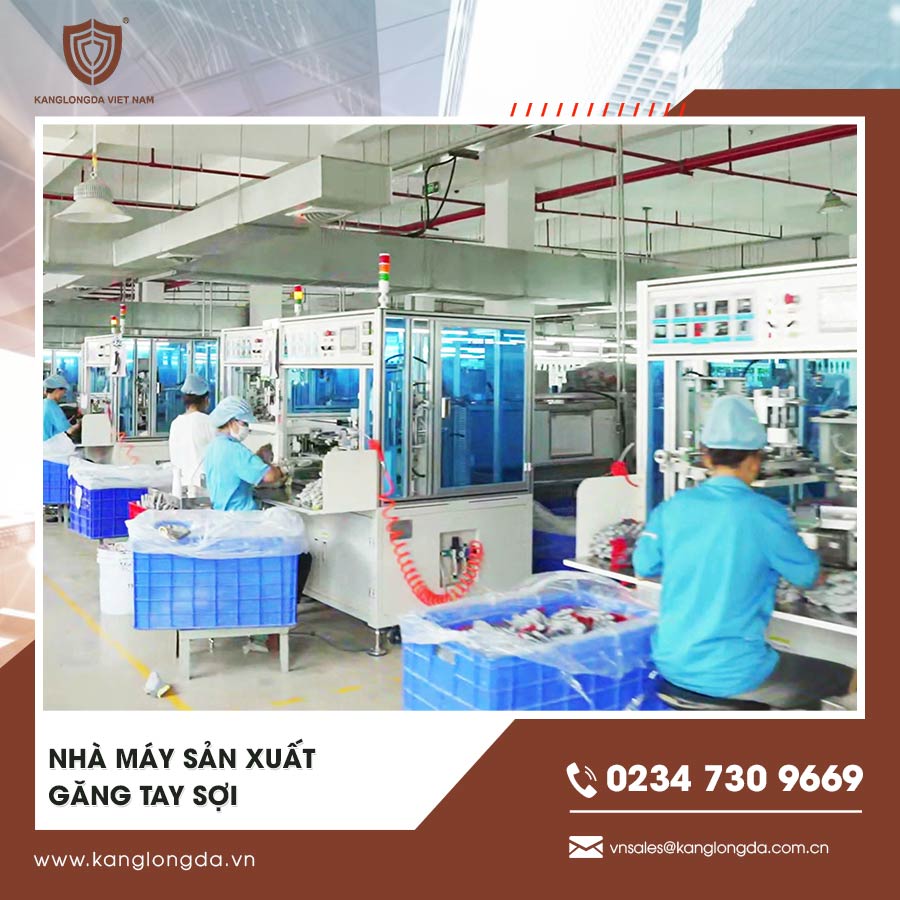 Nhà máy sản xuất găng tay sợi