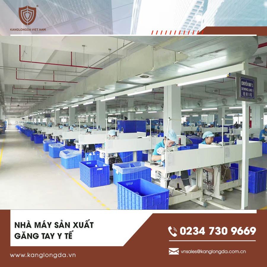 nhà máy sản xuất găng tay y tế