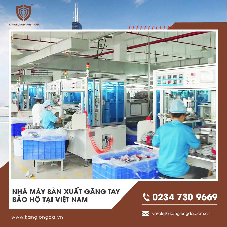 Nhà máy sản xuất găng tay bảo hộ tại Việt Nam